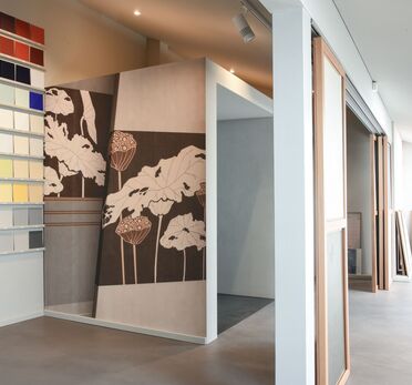 Farbmuster, Tapeten und mehr... Showroom